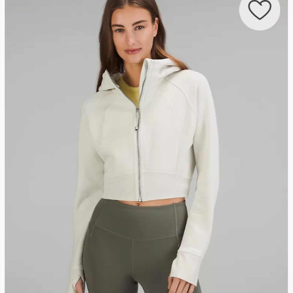 Lululemon Scuba Cropped Hoodie